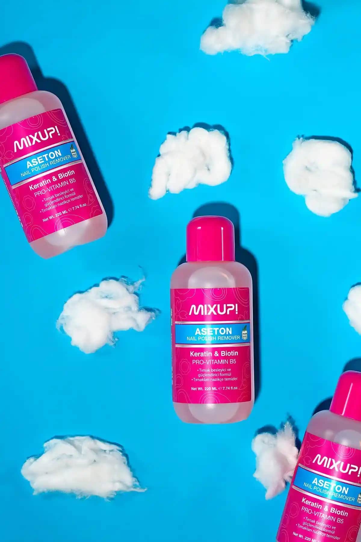 Mixup Keratin Biotin İçeren Güçlendirici Aseton: Sağlıklı ve Güçlü Tırnaklar İçin Mükemmel Seçim