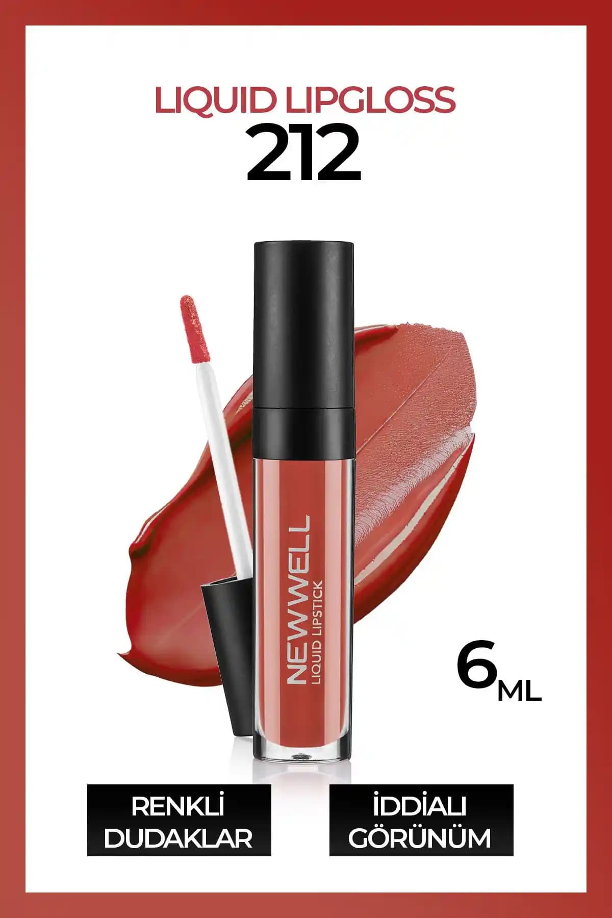 Modern ve Kalıcı Sıvı Lipgloss 212 Beyaz Mat Dudak Parlatıcı Ürün Özellikleri