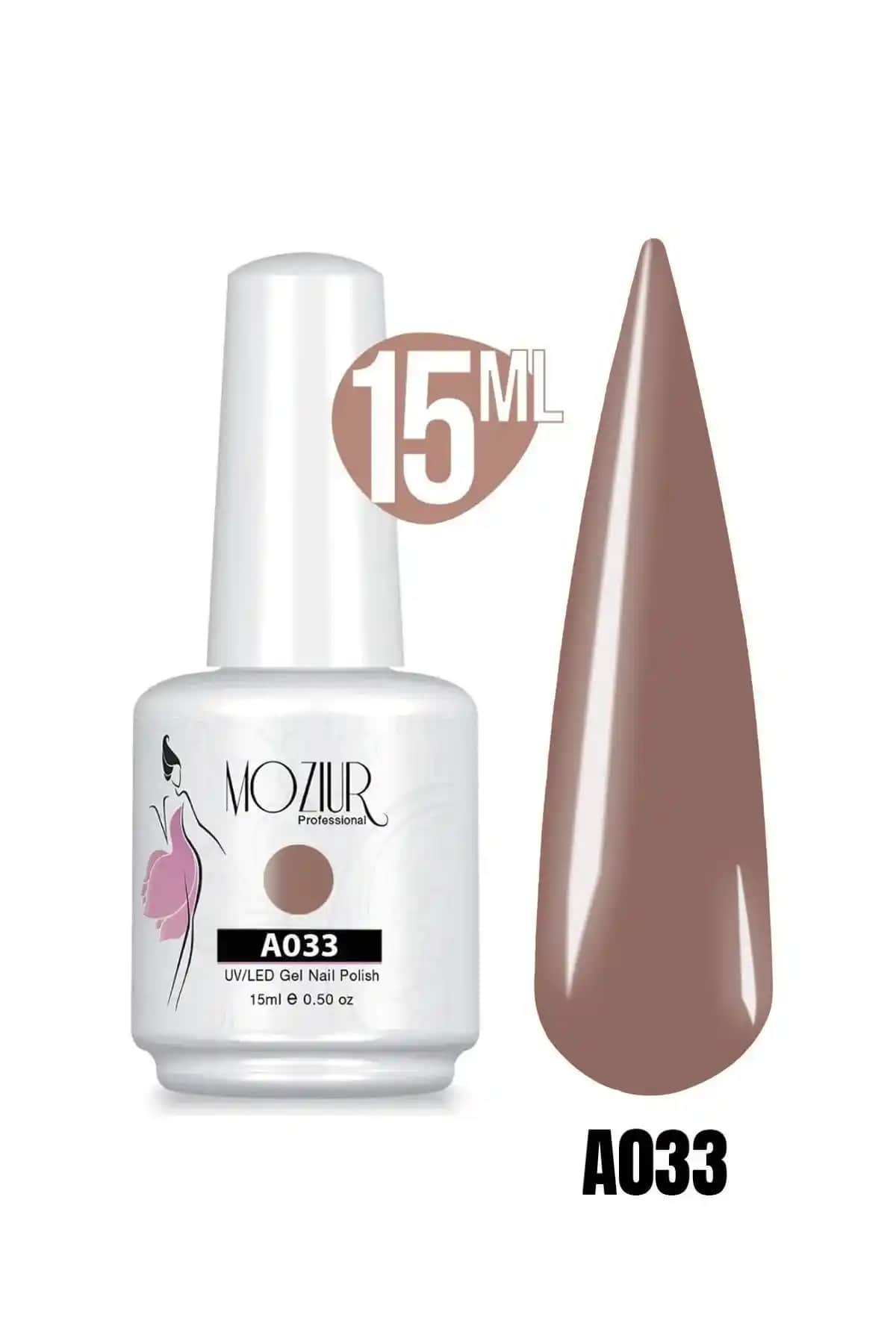 MOZIUR Kalıcı Oje A033: Uzun Süreli ve Şık Tırnaklar İçin Profesyonel Seçenekler