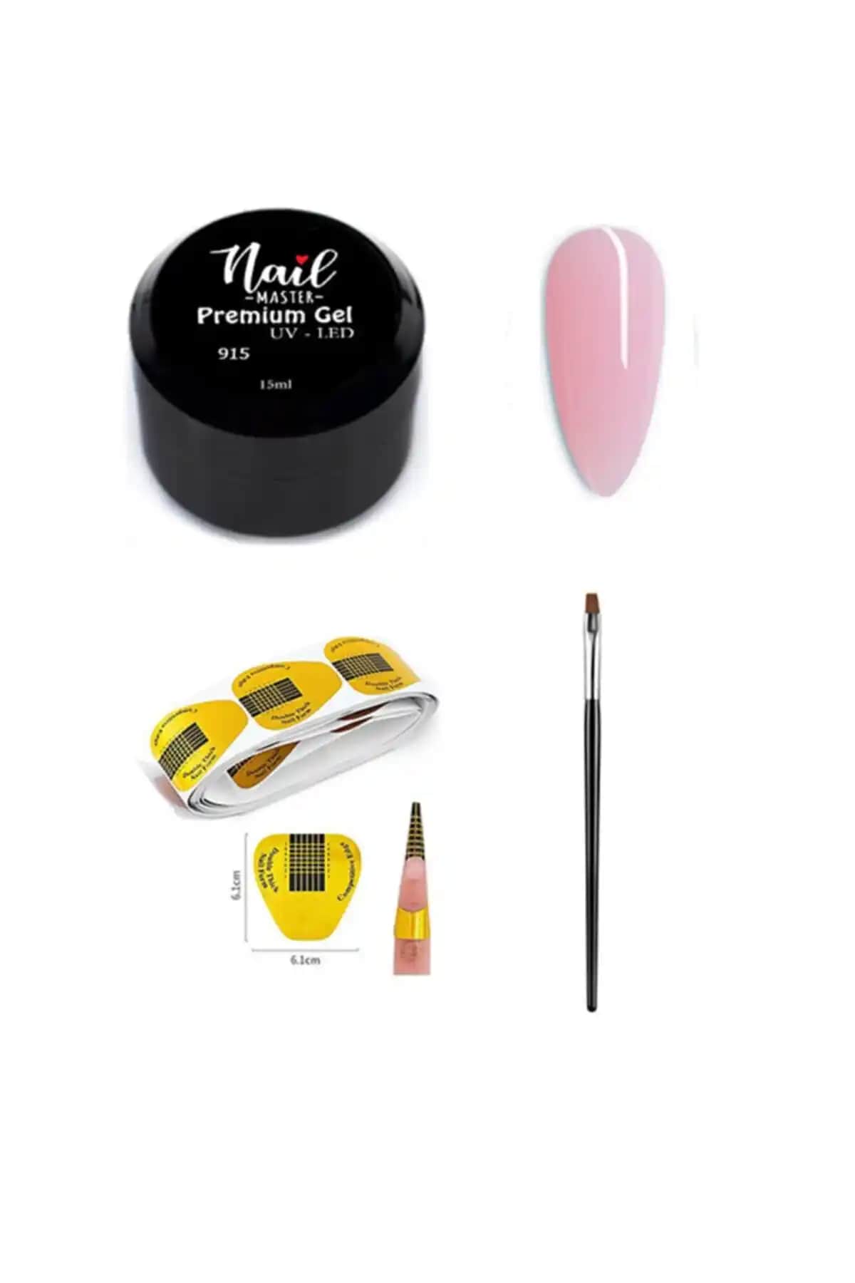 Nail Master Protez Tırnak Jeli 15ml ile Güçlü ve Estetik Tırnak Bakımı