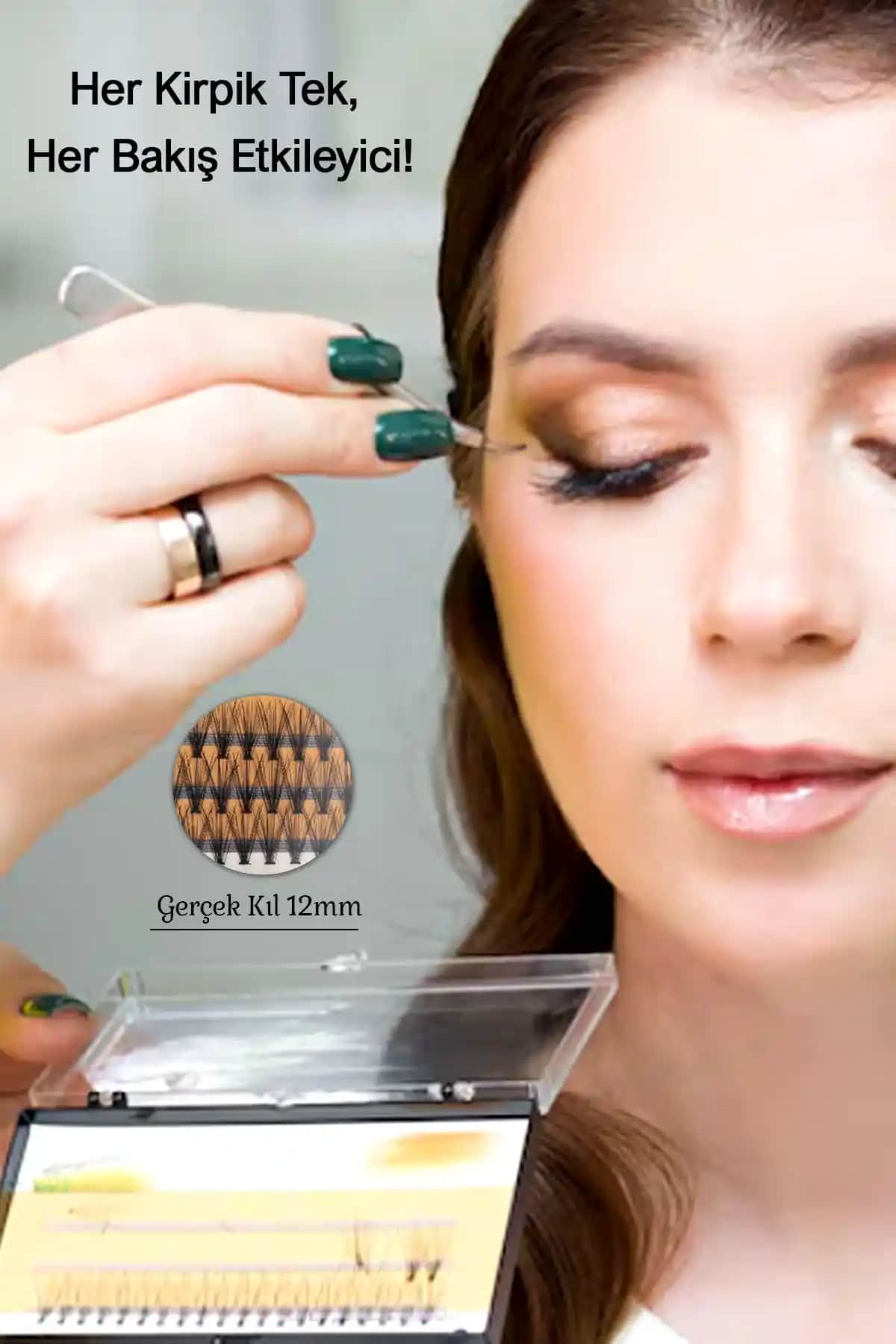 Nesura Tekli Takma Kirpik: Doğal ve Kolay Kullanımlı Göz Makyajı Aksesuarı