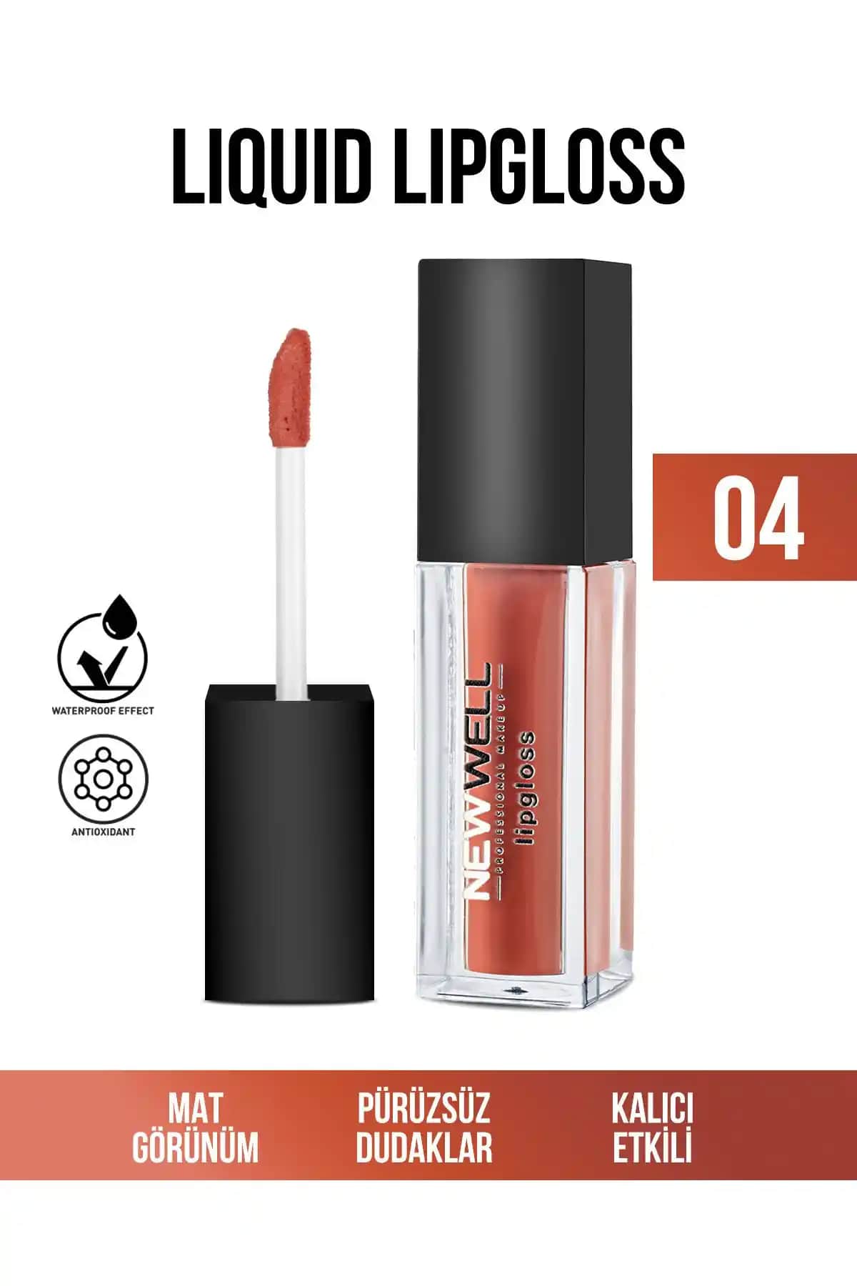 New Well Liquid Lipgloss 04: Renkli ve Kalıcı Dudak Parlatıcı Seçenekleri