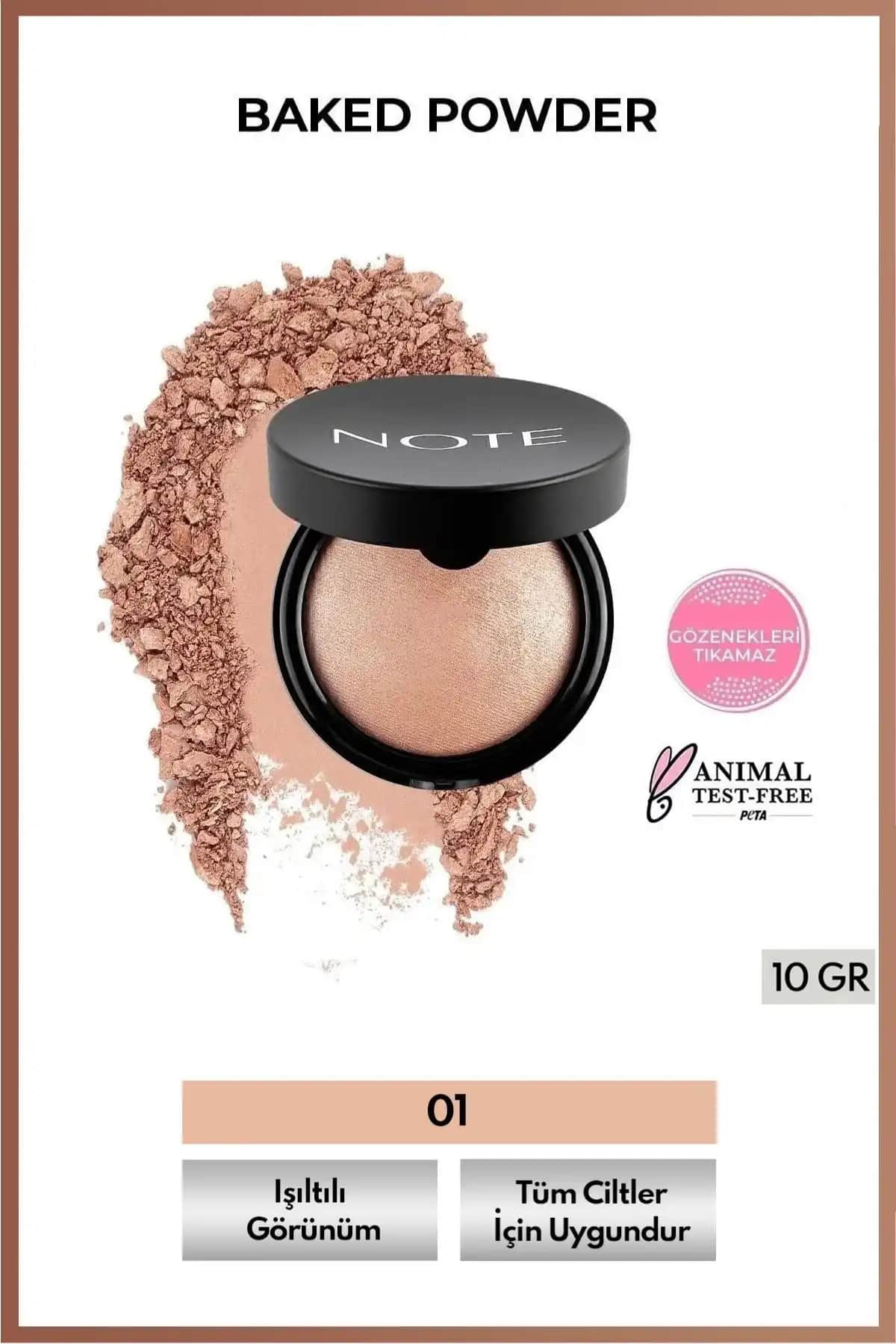 2025'te Note Cosmetics Baked Powder ile Doğal Işıltınızı Keşfedin