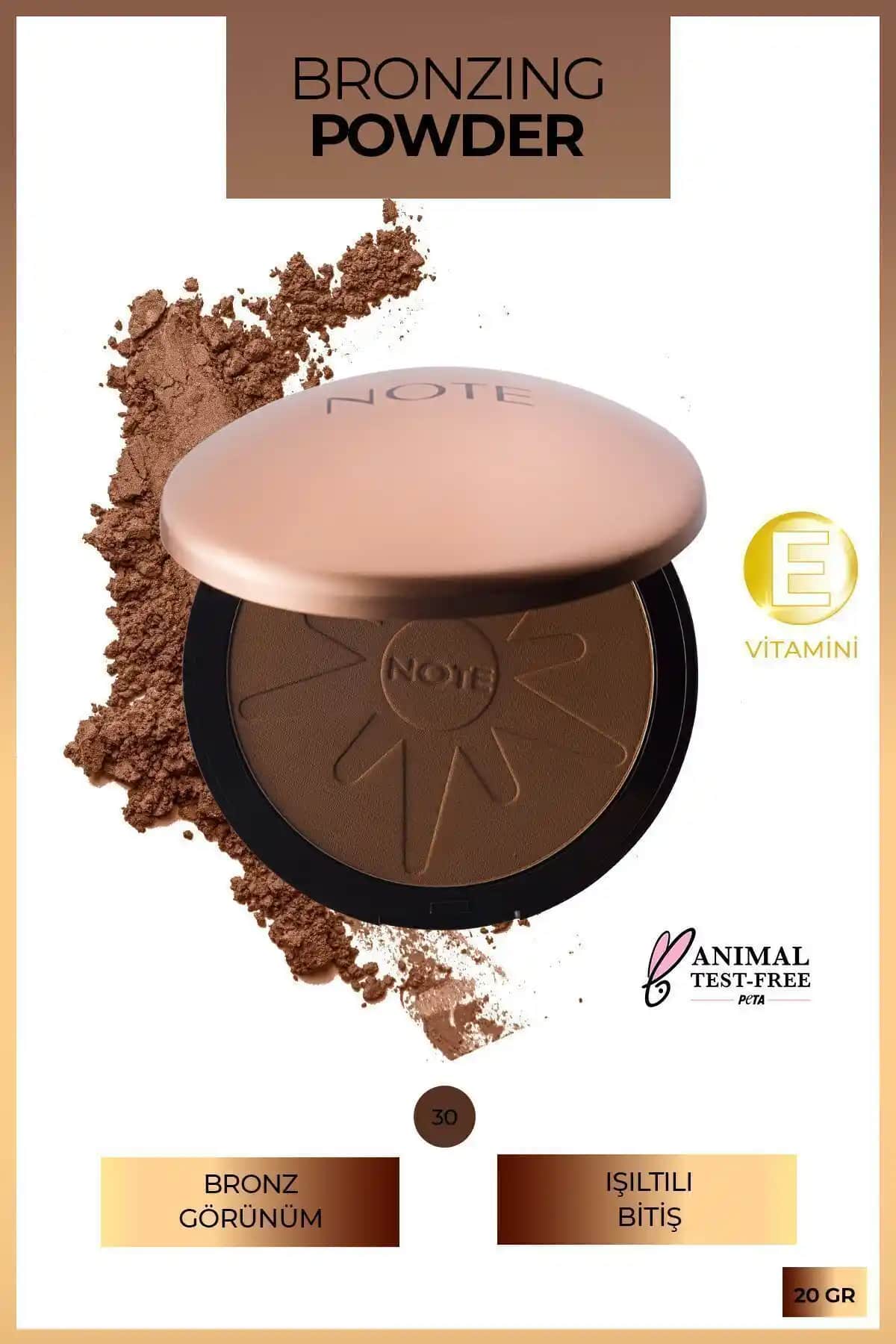 Note Cosmetics Bronzing Powder: Doğal ve Işıltılı Bronzluk Sağlayan Makyaj Ürünü
