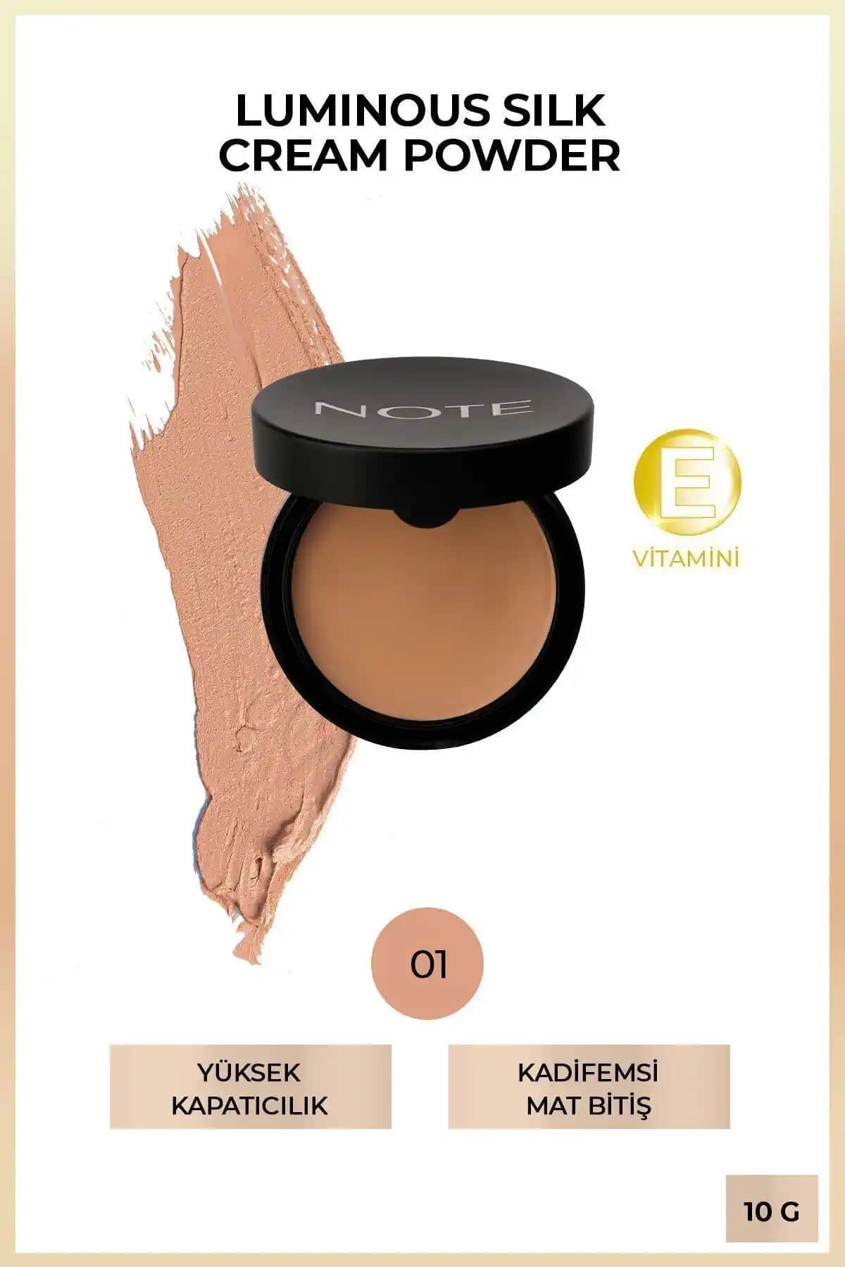 Note Cosmetics Luminous Silk Cream Powder İncelemesi Yüksek Kapatıcılık ve Mat Bitiş Özelliğiyle
