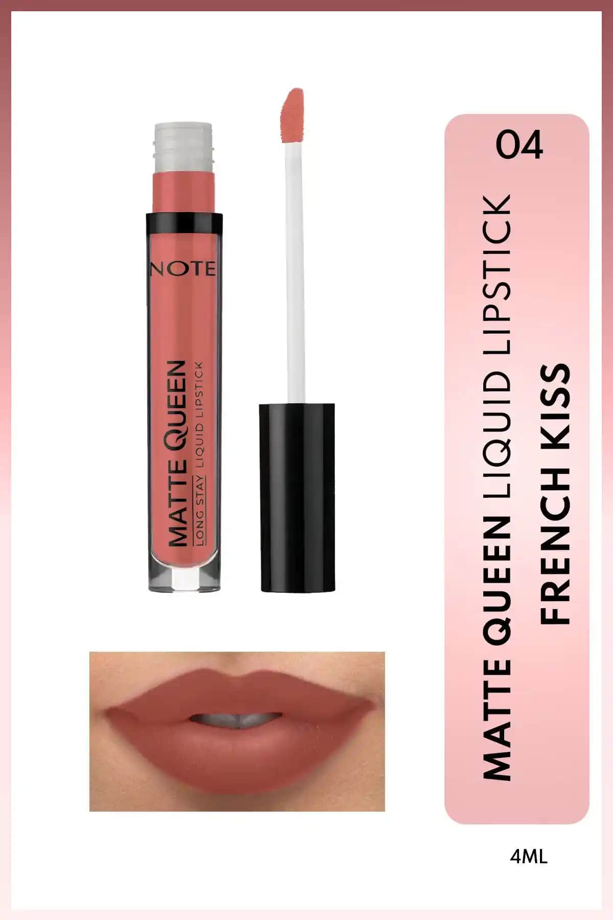 Note Cosmetics Matte Queen Lipstick ile Kalıcı ve Şık Dudaklara Ulaşın