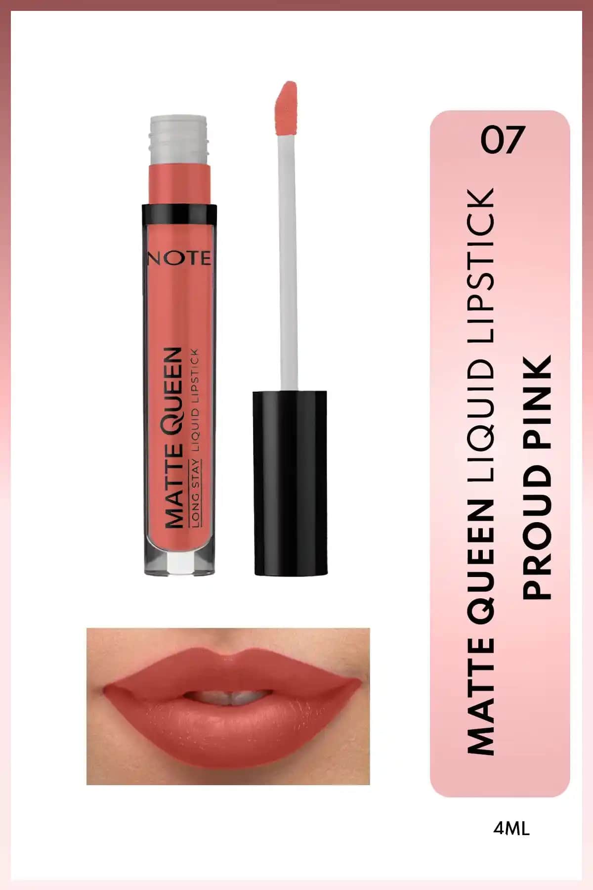 Note Cosmetics Matte Queen Lipstick Modern ve Kalıcı Mat Ruj Deneyimi