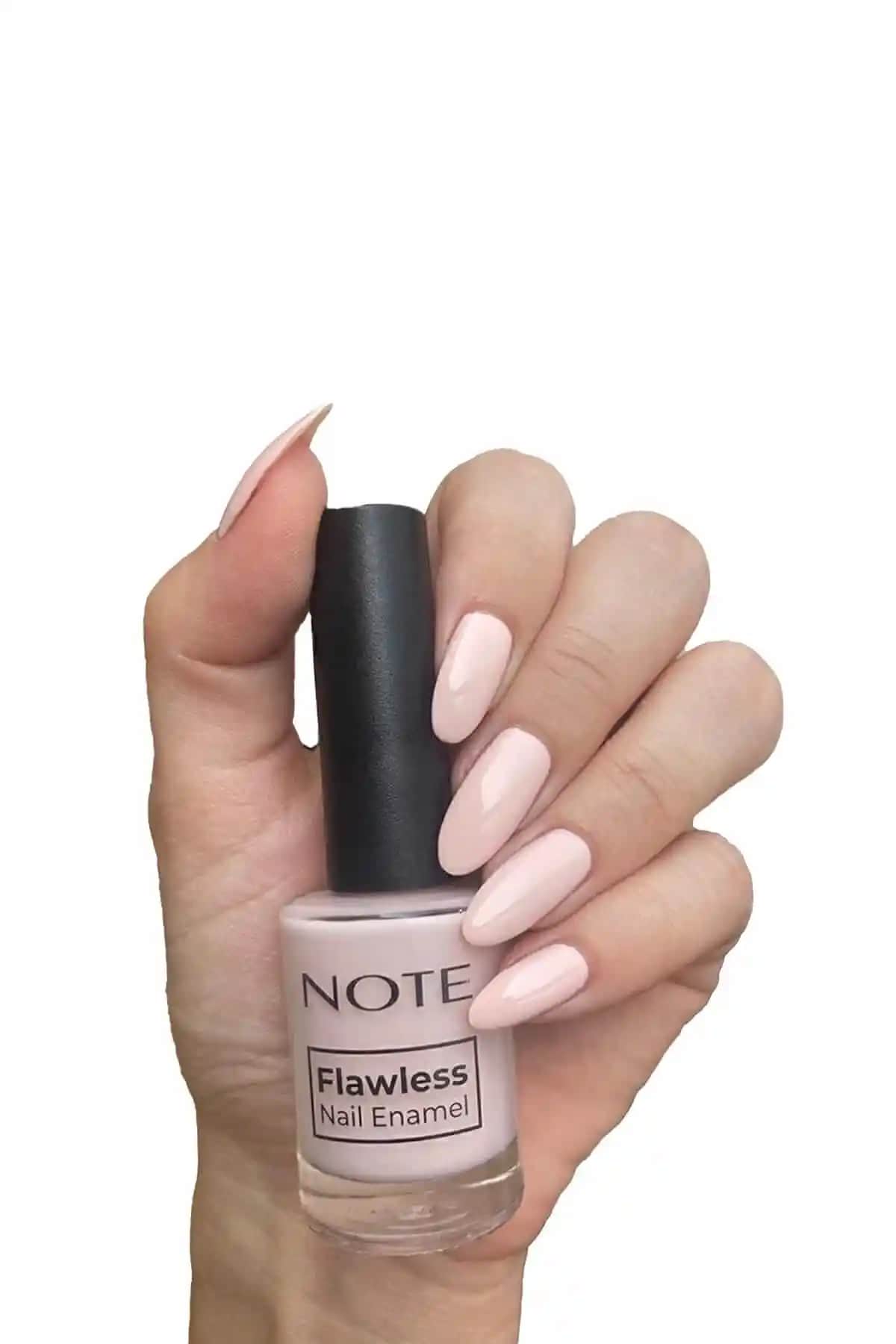 Note Cosmetics Nail Flawless Oje 44 Sweet Pink – Parlak ve Kalıcı Tırnak Rengi
