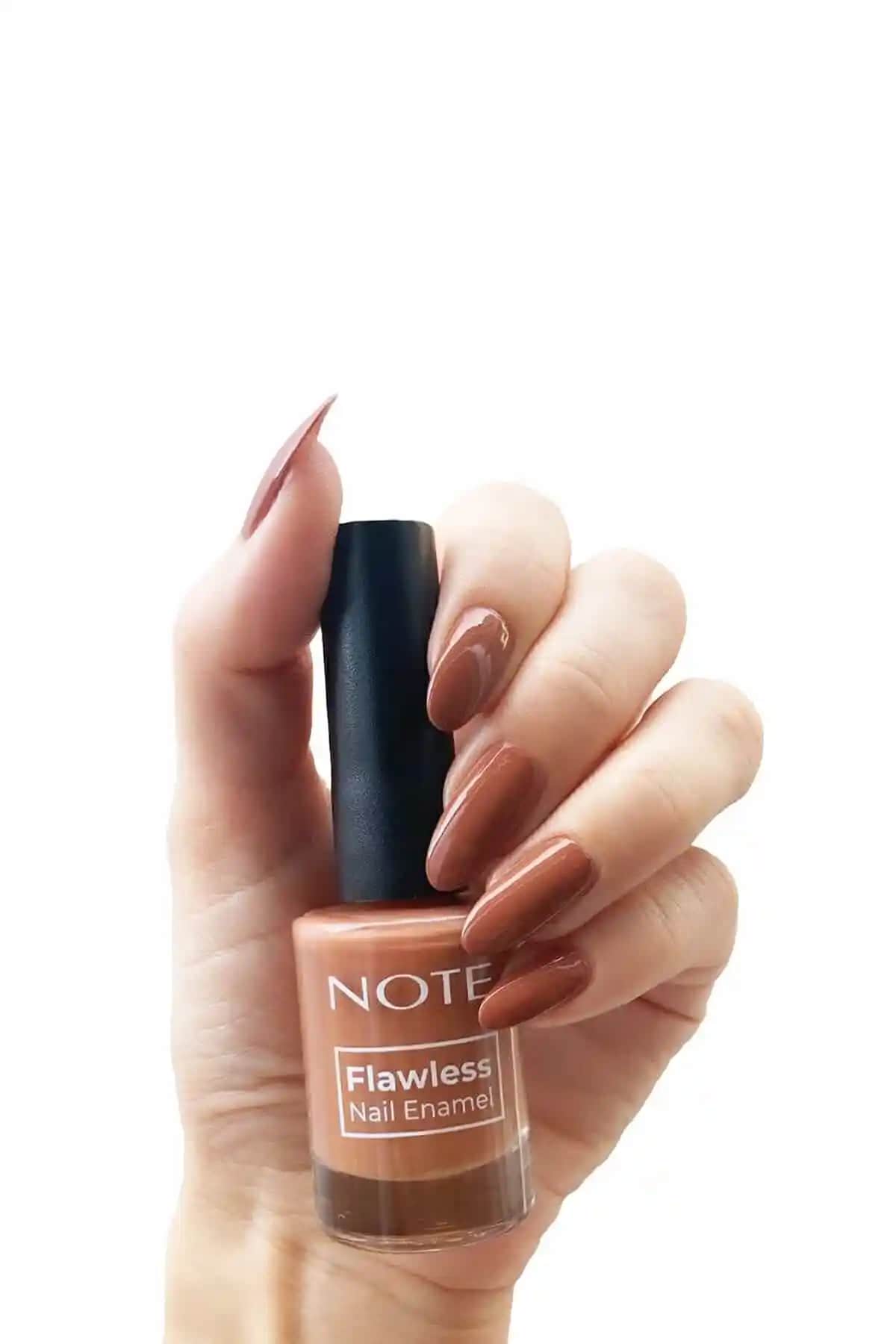 Note Cosmetics Nail Flawless Oje 54 Caramel Nude – Güçlü Renk ve Pratik Kullanım Özellikleri
