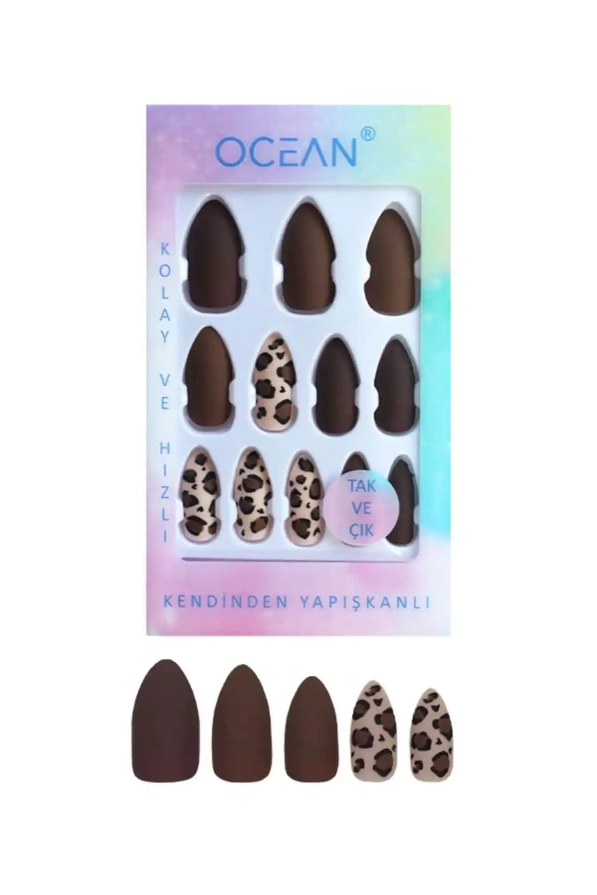 Ocean Takma Tırnak: Çok Renkli ve Kolay Uygulama ile Estetik Tırnak Çözümü