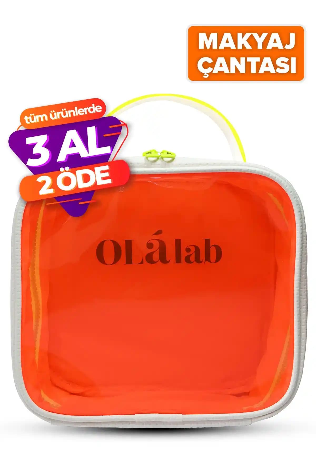 OlaLab Büyük Boy Çilt Bakım ve Makyaj Çantası Şıklık ve Kullanışlılığın Birleşimi