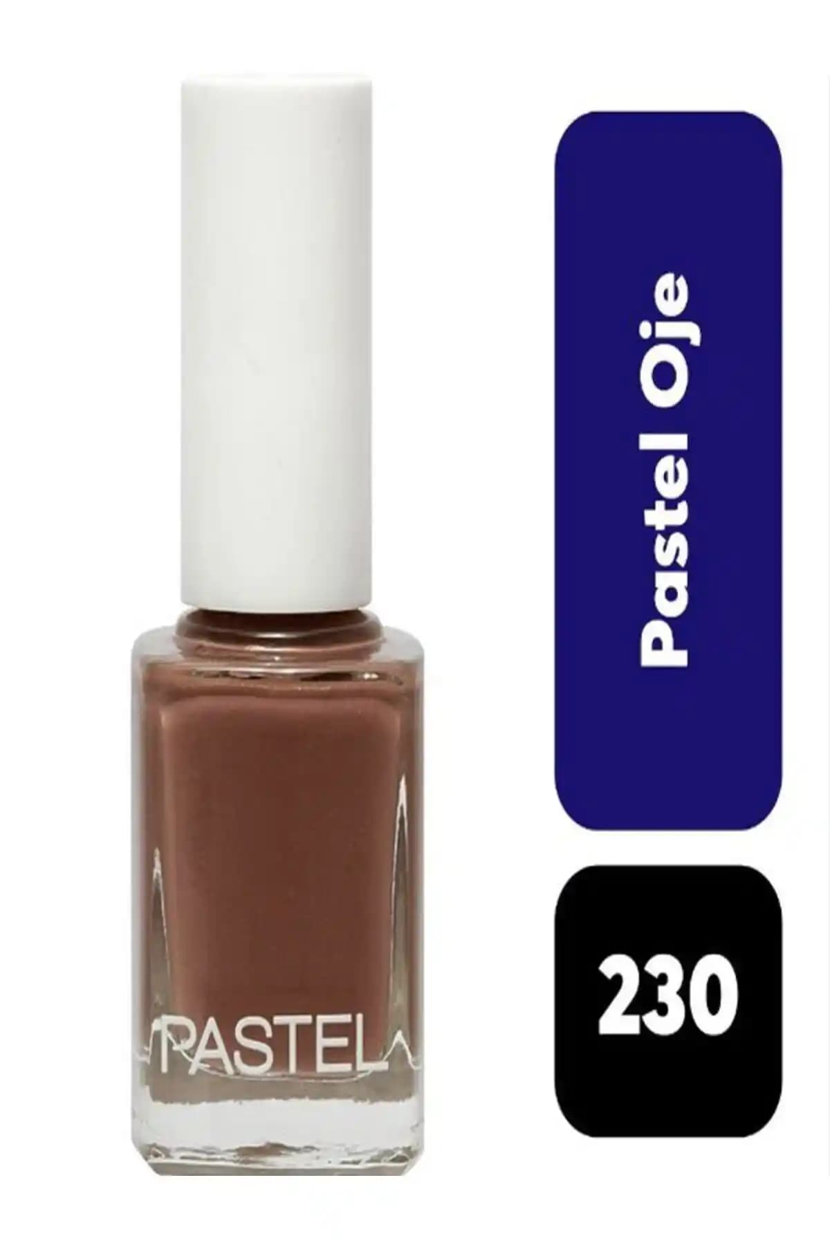 Pastel Oje 230: Parlak Altın Renkli, Dayanıklı ve Şık Tırnak Kozmetiği Ürünü