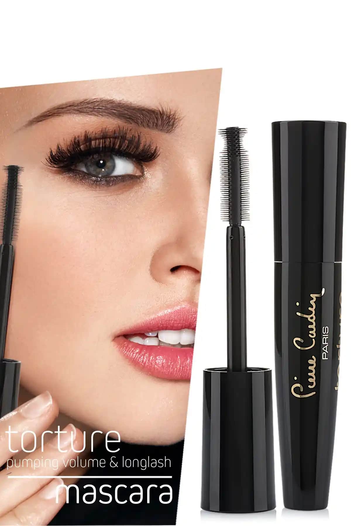 Pierre Cardin Torture Uzunluk ve Hacim Veren Siyah Maskara: Günlük ve Özel Gün Kullanımı İçin Üstün Performans