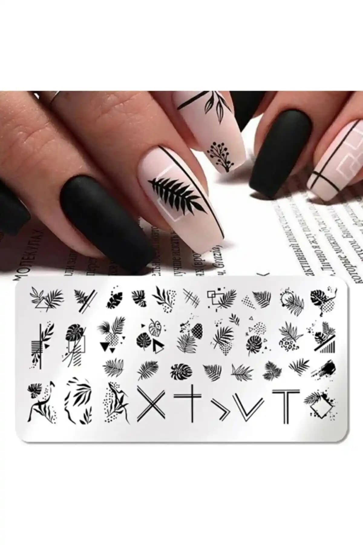 POP Beauty Nail Art Stamper Plakası: Detaylı ve Pratik Tırnak Süsleme Çözümü