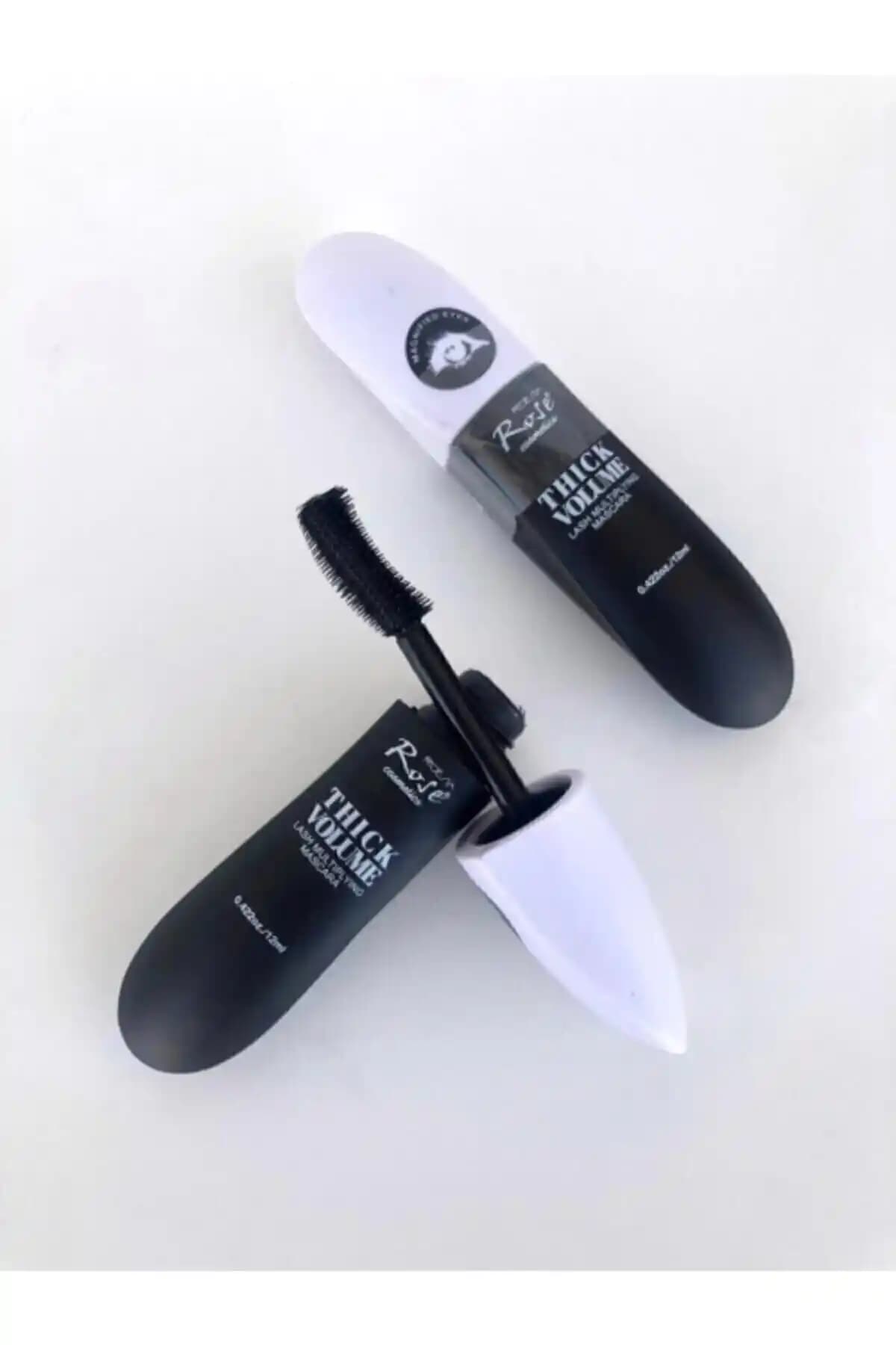 Roesıa Rose Cosmetics Hacimli Siyah Maskara ile Doğal ve Uzun Kirpikler Elde Edin