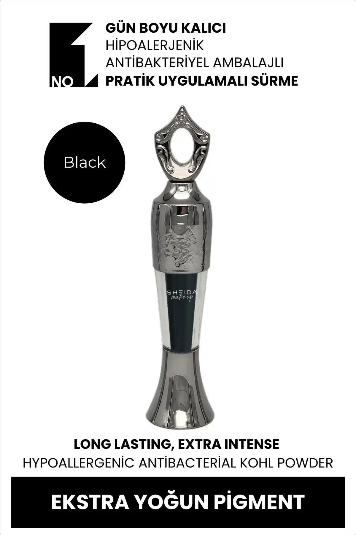 Sheida Kohl Powder Siyah Göz Kalemi: Kaliteli ve Uygun Fiyatlı Makyaj Ürünü