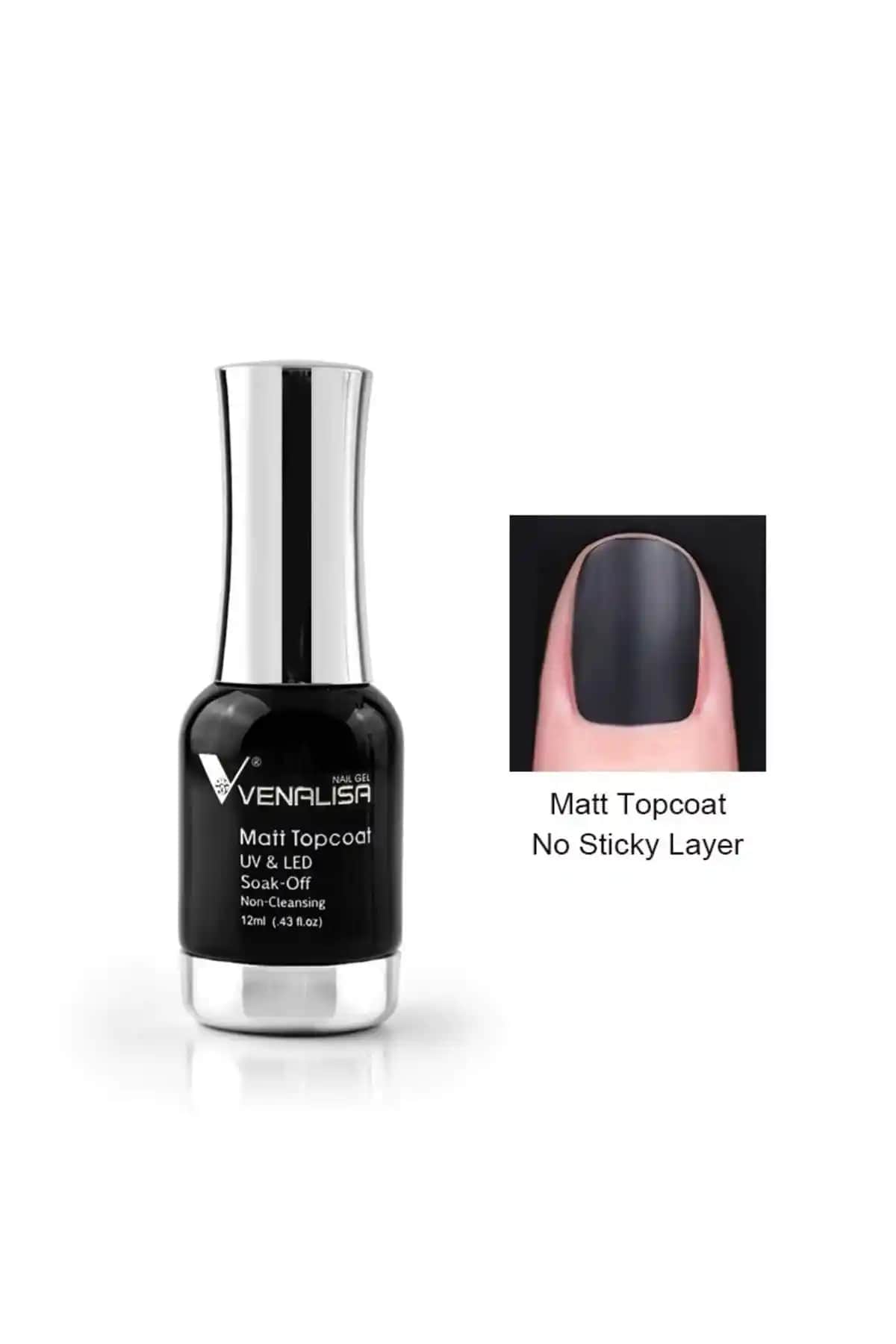 Venalisa Üst Katman Mat Top Coat ile Kalıcı ve Mat Oje Uygulaması Rehberi