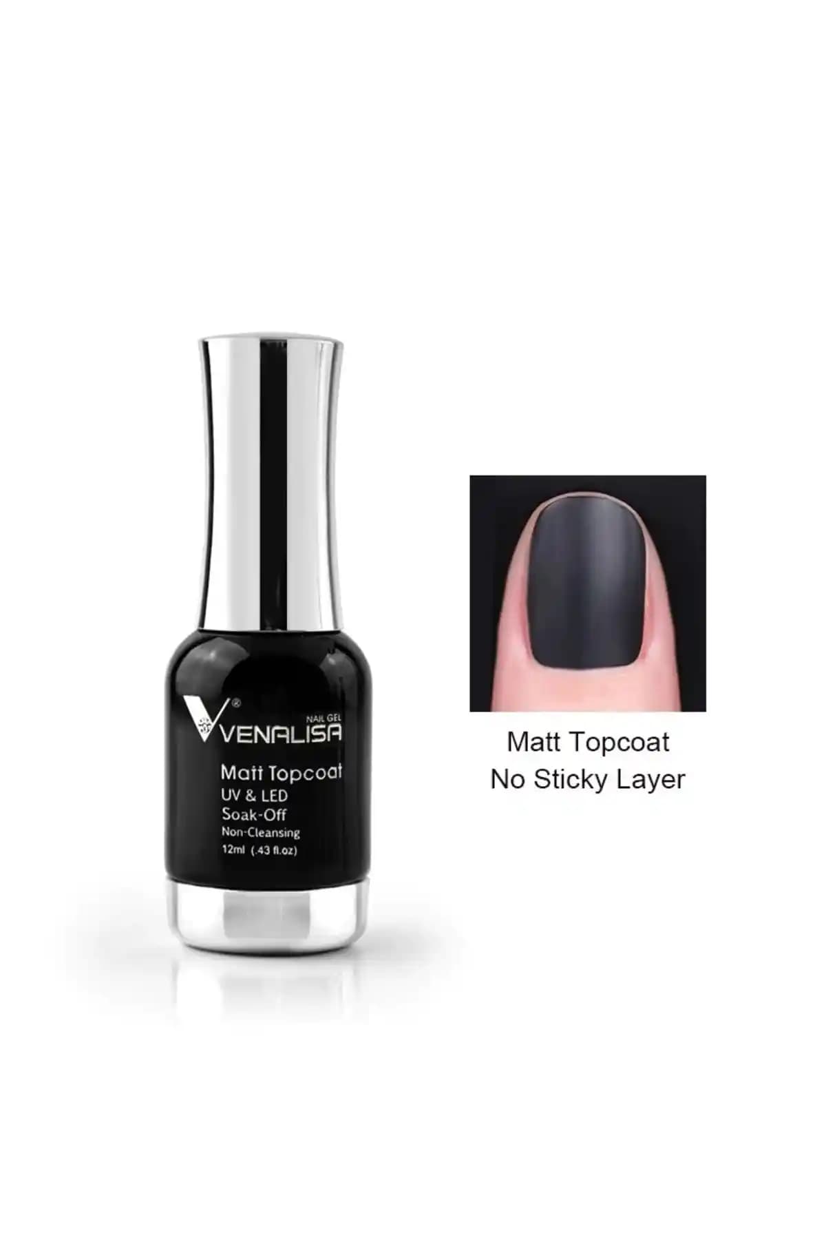 Venalisa Üst Katman Mat Top Coat ile Kalıcı ve Mat Oje Uygulaması Rehberi