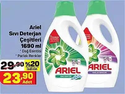 Ariel Deterjan Çeşitleri ve Özellikleri: Günlük Temizlikte Güçlü ve Güvenilir Çözüm