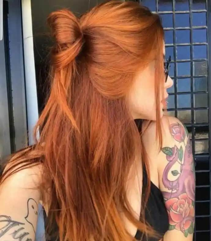 Bakır Turuncu Saç Rengi ve Makyaj Trendleri 2024 Güncel Stil Rehberi