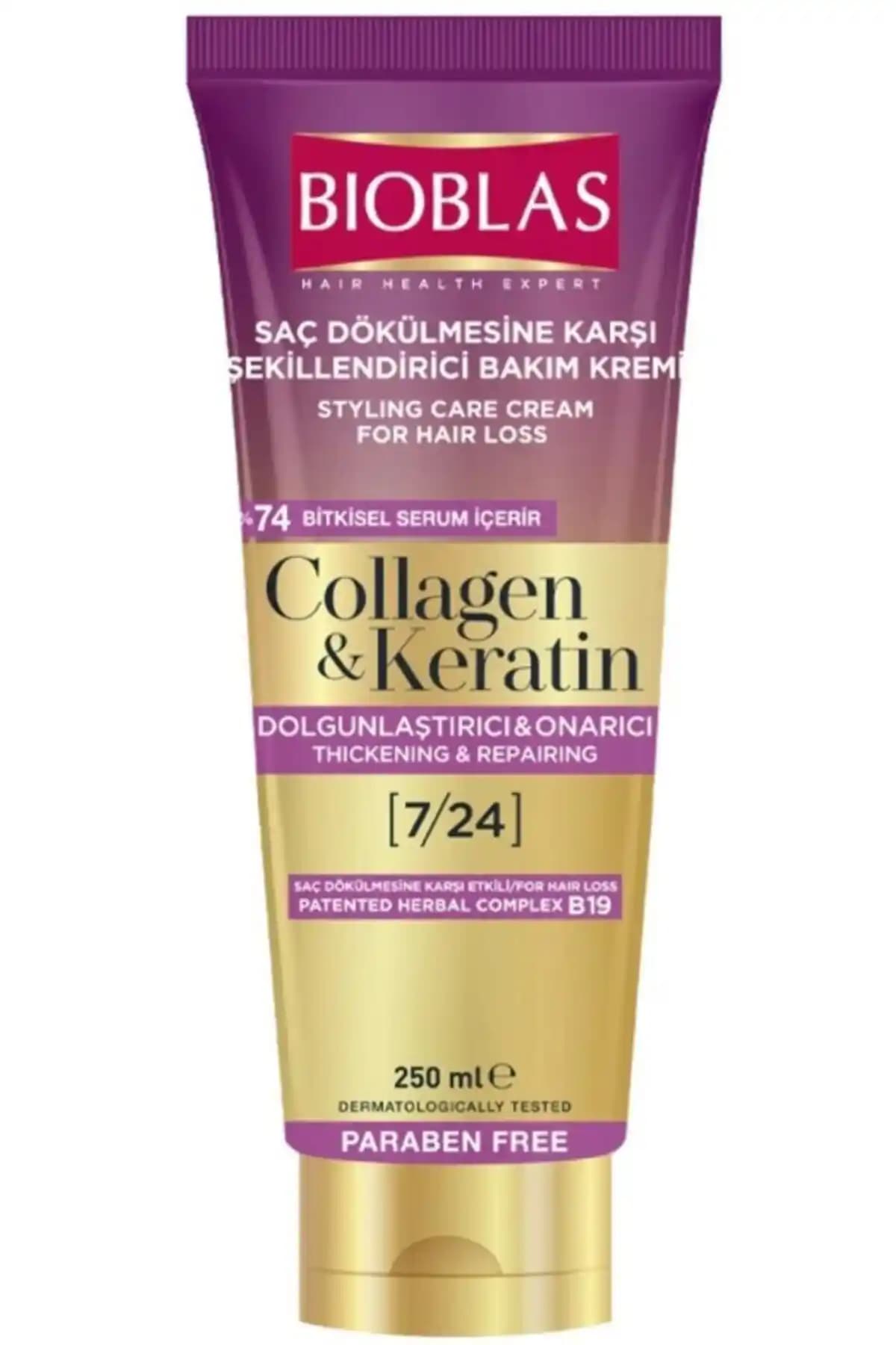 Bioblas Collagen ve Keratin İçeren Saç Kremi: Güçlü ve Parlak Saçlar İçin Doğal Çözüm