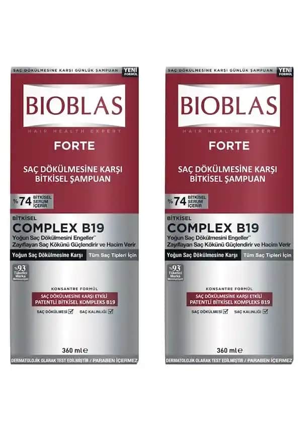 Bioblas Forte Complex B19 ile Saç Dökülmesine Karşı Güçlü ve Doğal Çözüm Sunar