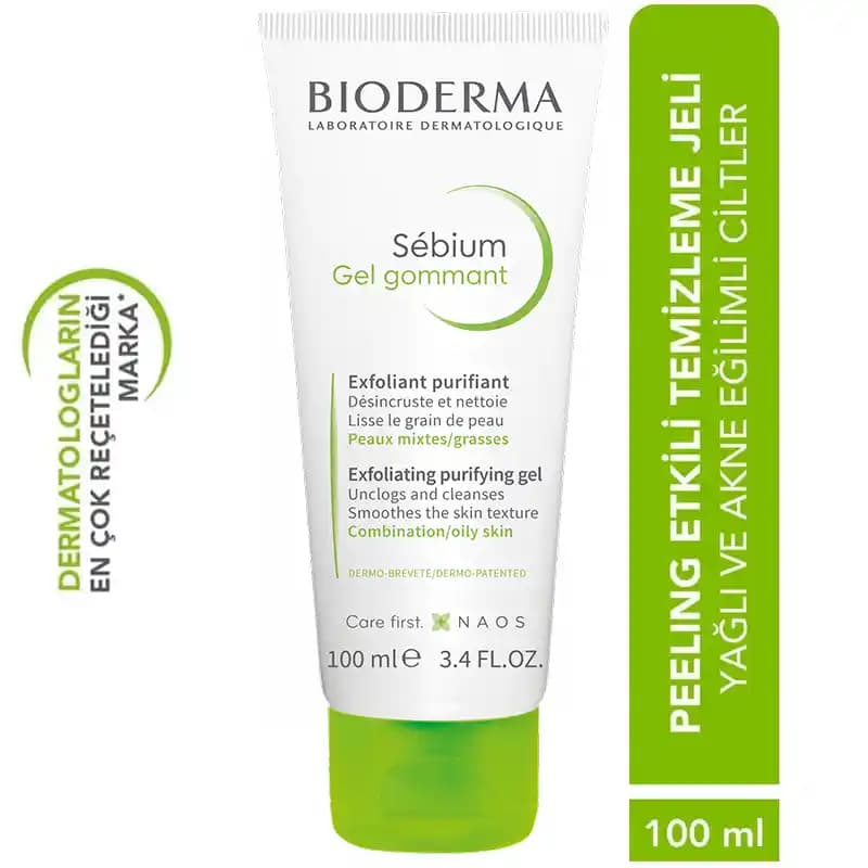 Bioderma Peeling Jel: Derinlemesine Temizlik ve Sebum Dengeleyen Cilt Bakım Ürünü