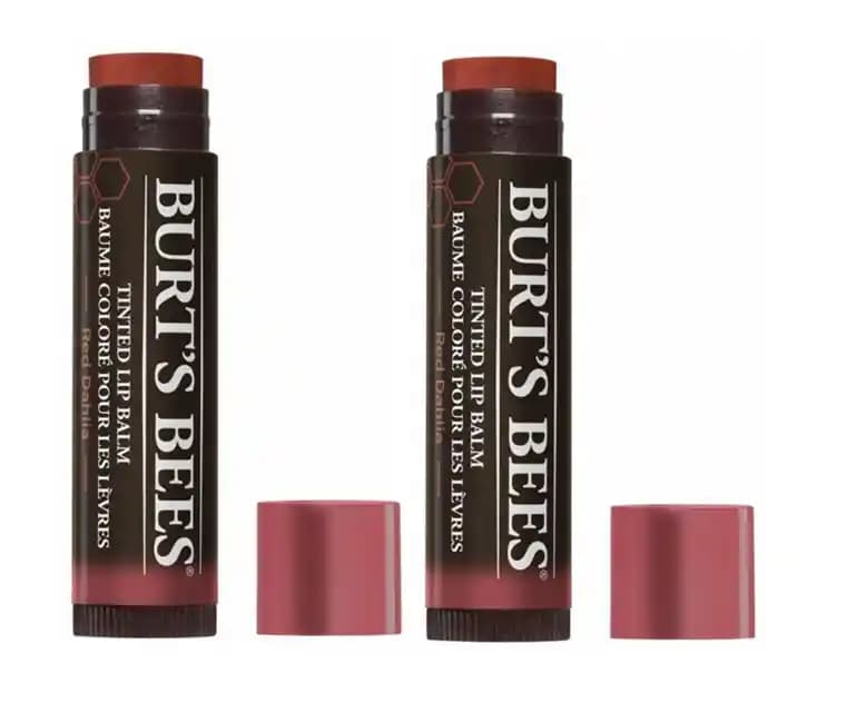 Burt's Bees Red Dahlia Dudak Bakım Ürünü: Doğal Renk ve Uzun Süreli Nem Sağlar