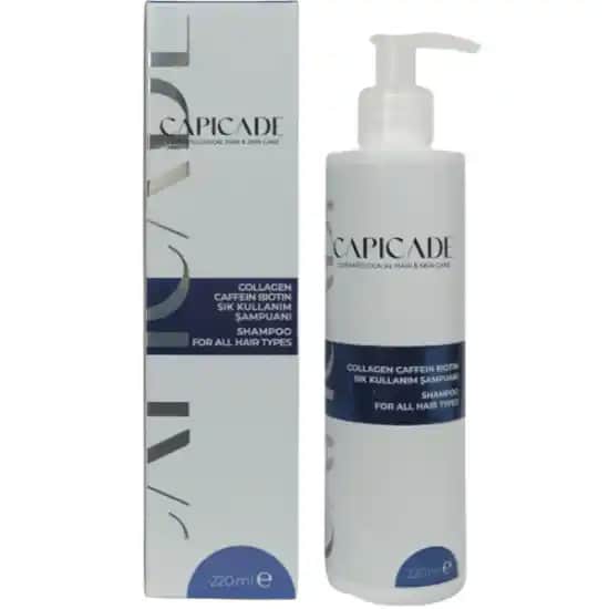 Capicade Collagen Şampuanı: Saç Güçlendirme ve Dökülme Önleme İçin Etkili Çözüm