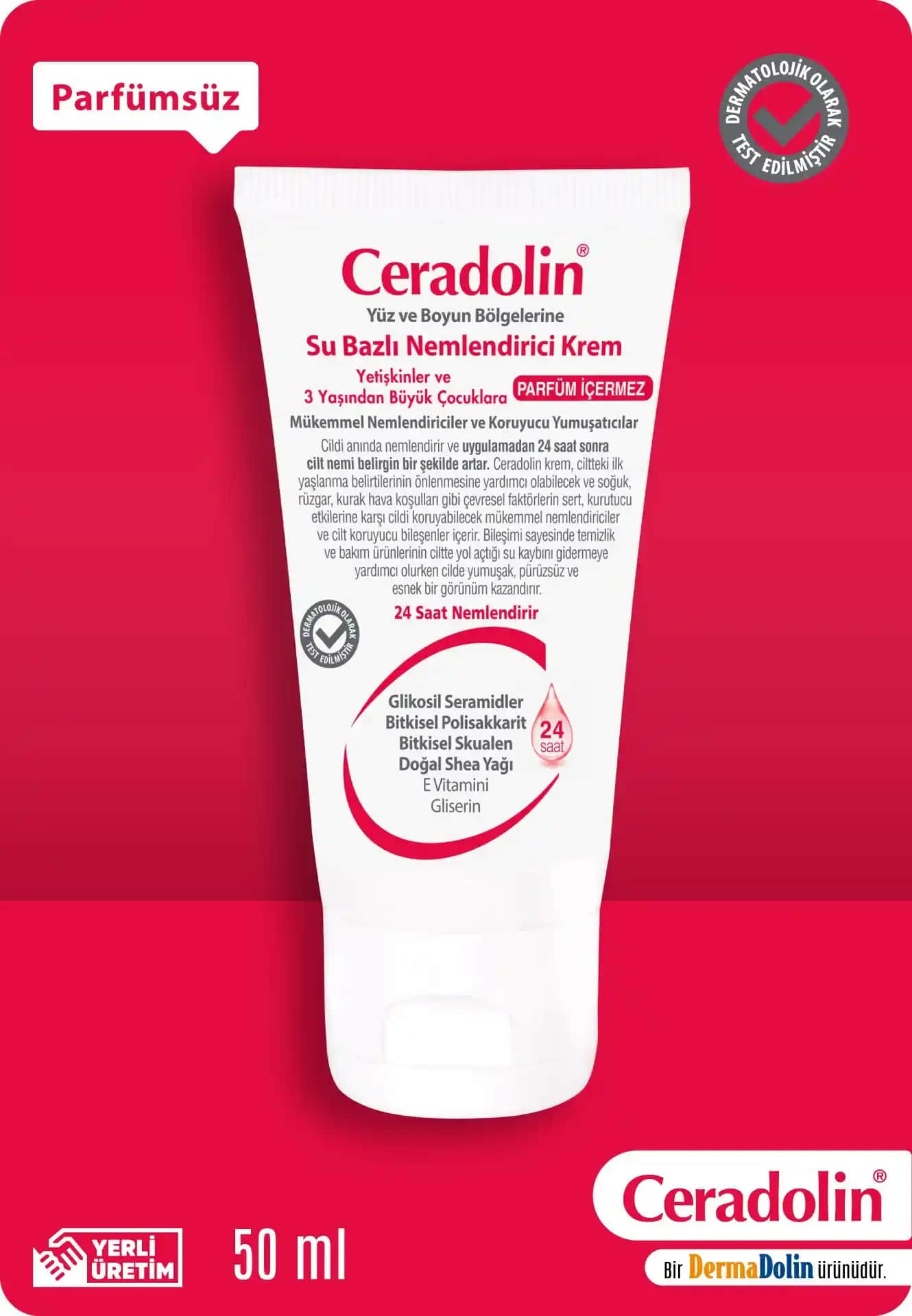 Ceradolin Krem: Hassas ve Kuru Ciltler İçin Güvenilir Nemlendirici Çözüm