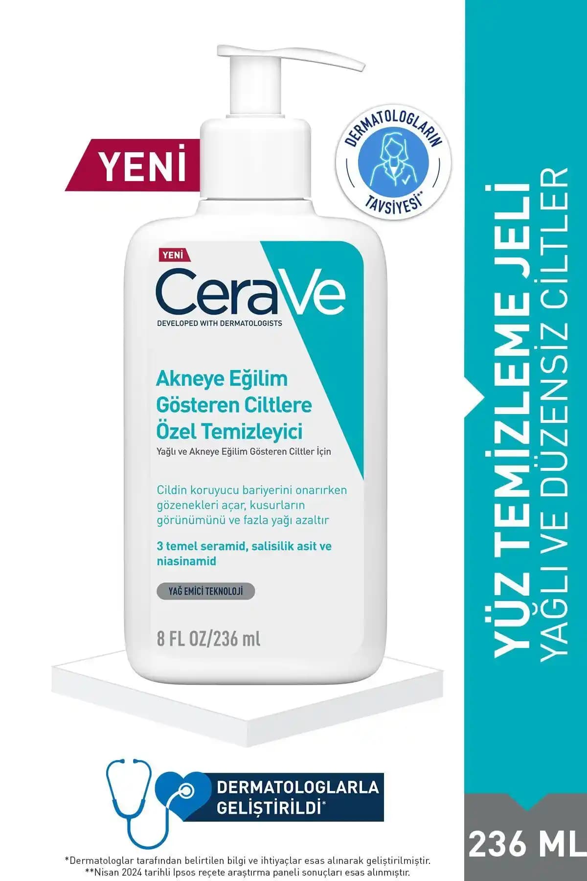 CeraVe Yüz Temizleme Ürünleri: Hassas ve Etkili Cilt Temizliği Çözümü