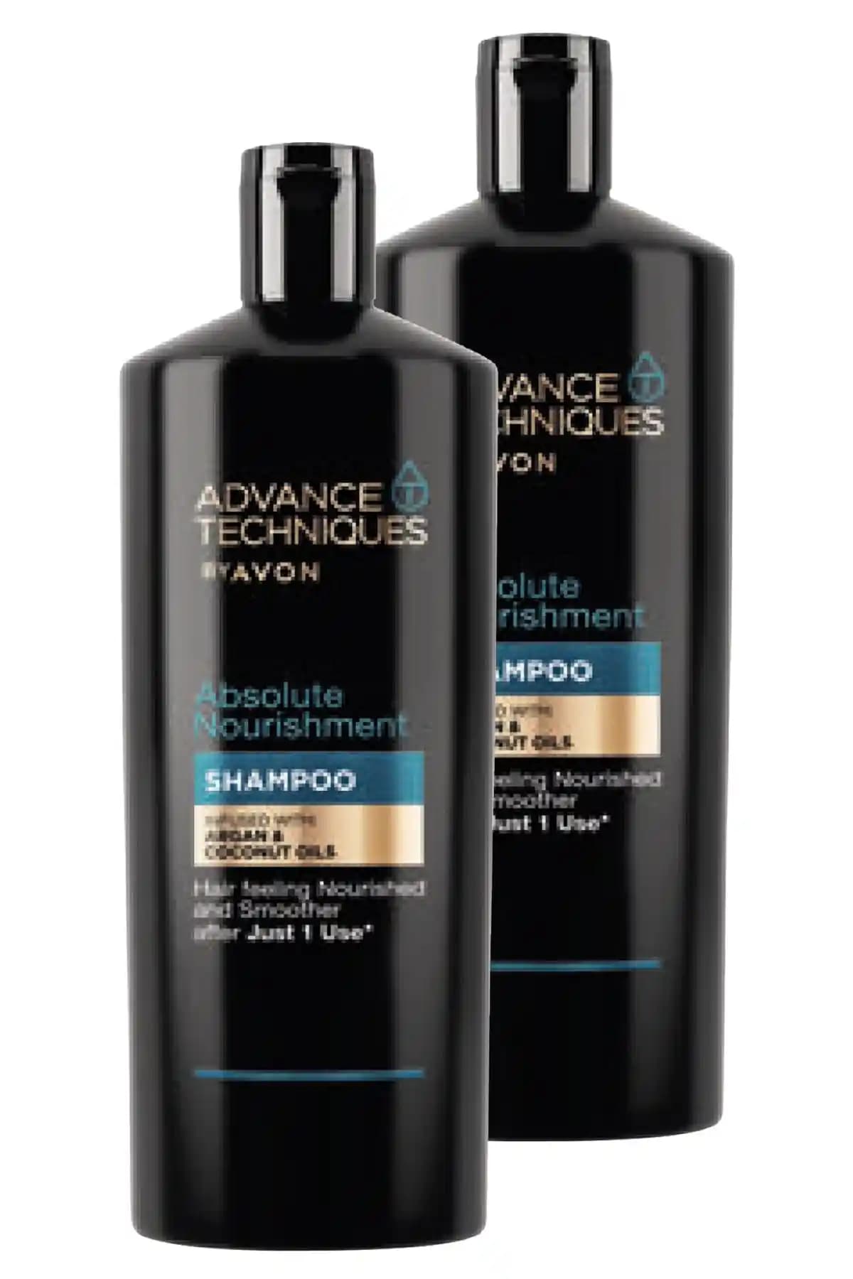 Avon Argan ve Hindistan Cevizi Yağı İçeren Besleyici Şampuan 700ml İkili Set