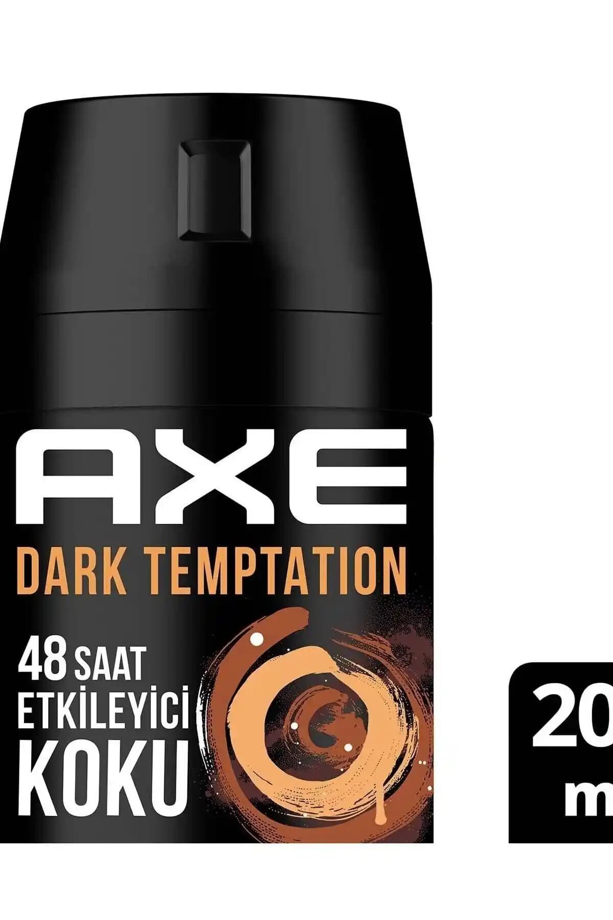 Axe Erkek Sprey Deodorant Dark Temptation: Kalıcı Ferahlık ve Mükemmel Koku