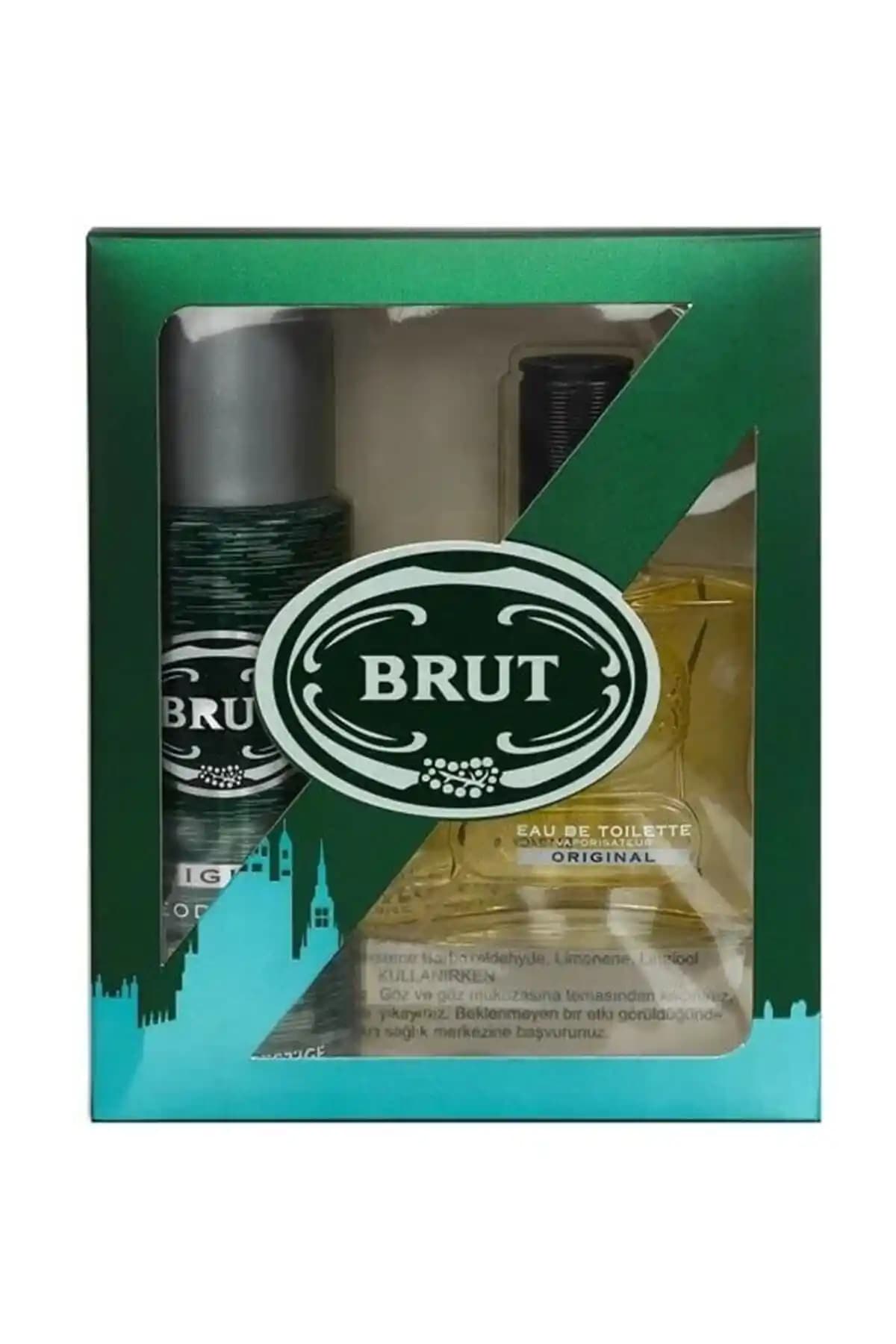Brut Original EDT ve Deodorant Seti: Etkileyici Koku Deneyimi için İdeal Seçim