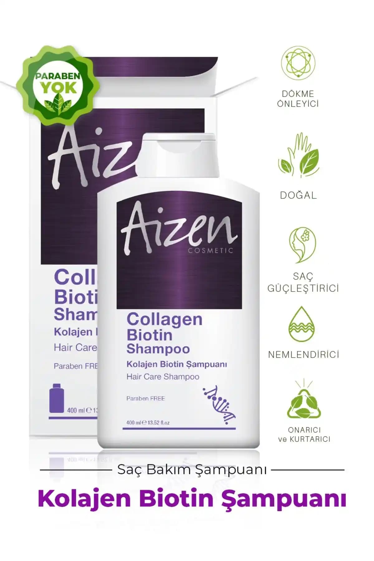 Genel Markalar Kolajen Biotin Şampuan: Saç Sağlığı İçin Doğal Çözüm