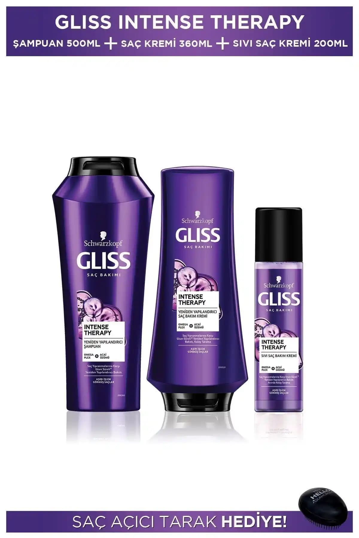 Gliss Intense Therapy Set: Güçlü, Sağlıklı ve Bakımlı Saçlar İçin İdeal Çözüm