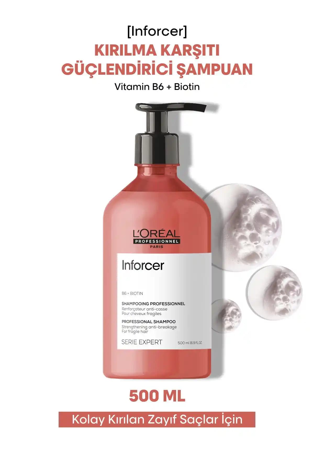 L'oreal Professionnel Serie Expert Inforcer Kırılma Karşıtı Şampuan ile Güçlü Saçlar