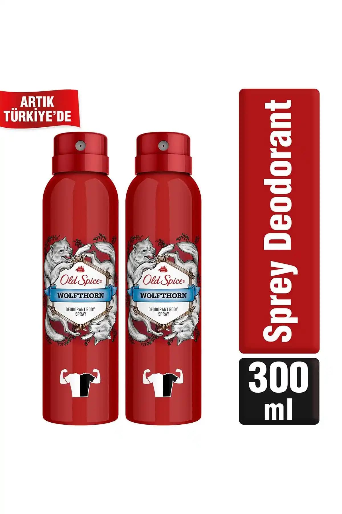 Old Spice Sprey Deodorant 150 ml Wolfthornx2: İncelemesi ve Kullanıcı Geri Bildirimleri