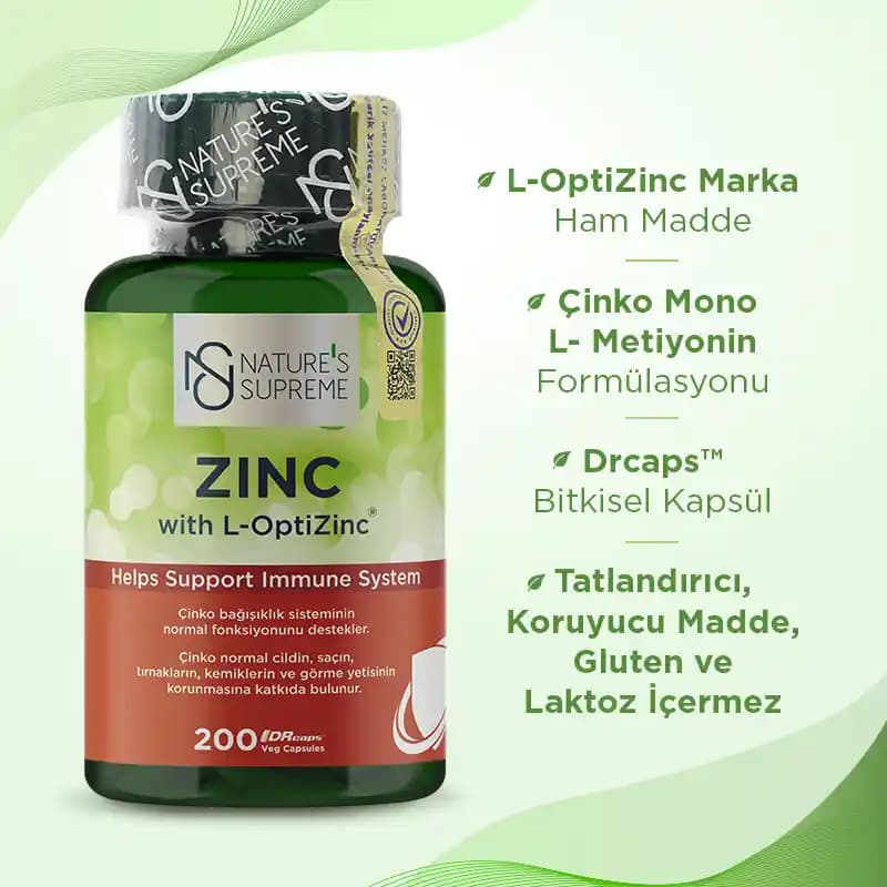 Çinko Takviyelerinin Kozmetik ve Sağlık Üzerindeki Etkileri ve Kullanım Önerileri