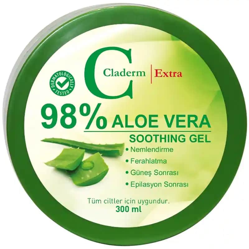 Claderm Aloe Vera Jel ile Doğal ve Etkili Cilt Bakımı Çözümleri