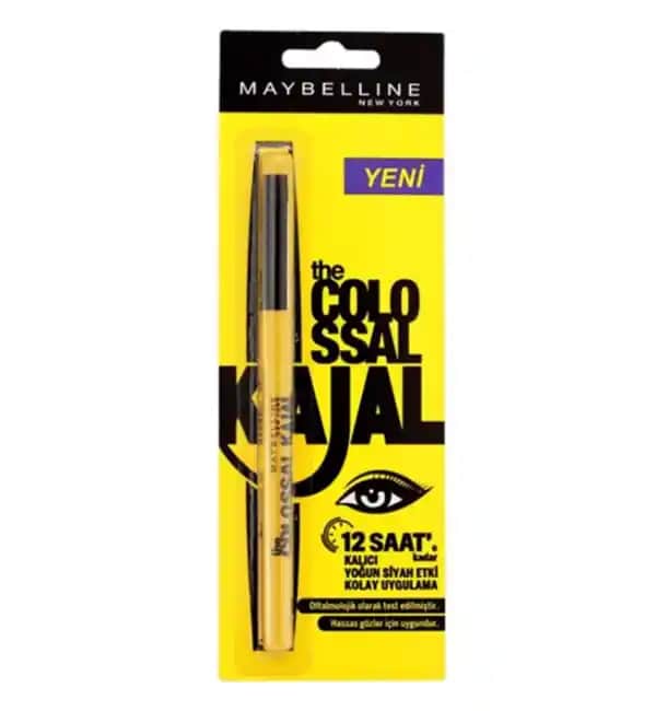 Colossal Kajal Göz Kalemi: Uzun Süre Dayanıklı, Suya ve Neme Karşı Etkili Kozmetik Ürünü