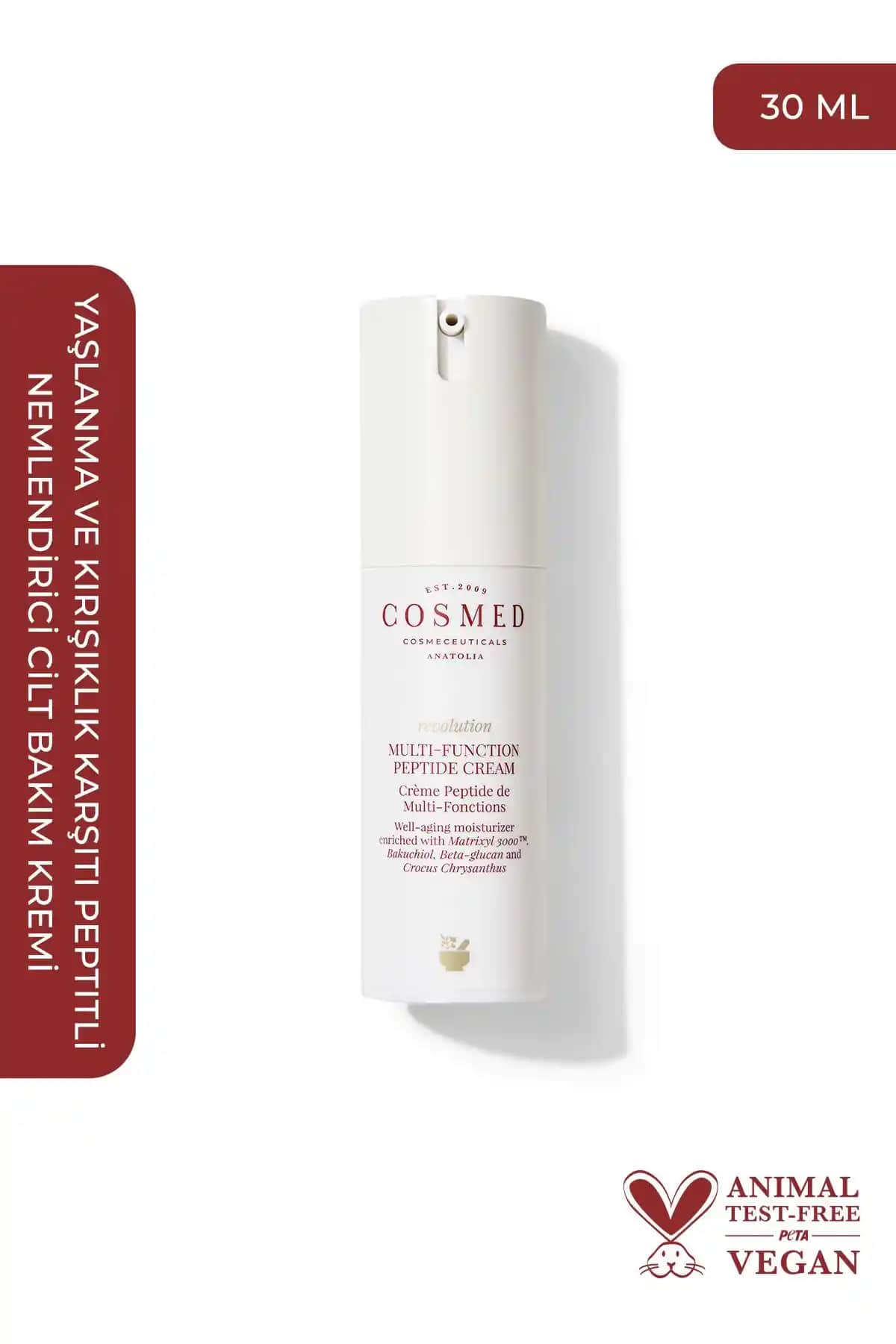 Cosmed Çok Fonksiyonlu Peptit Kremi ile Cilt Sağlığınızı Güçlendirin