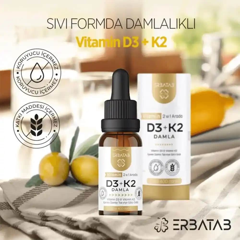 D3 ve K2 Vitamini Damla Kullanımı: Dozaj ve En Etkili Kullanım Yöntemleri