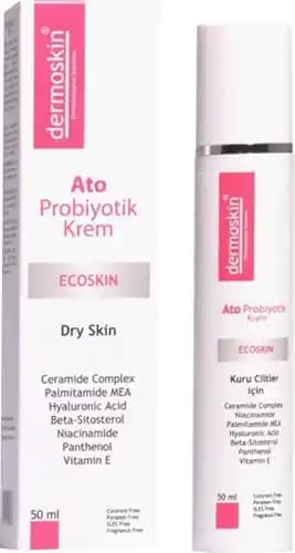 Dermoskin Ato Probiyotik Krem: Hassas ve kuru ciltler için doğal bakım çözümü
