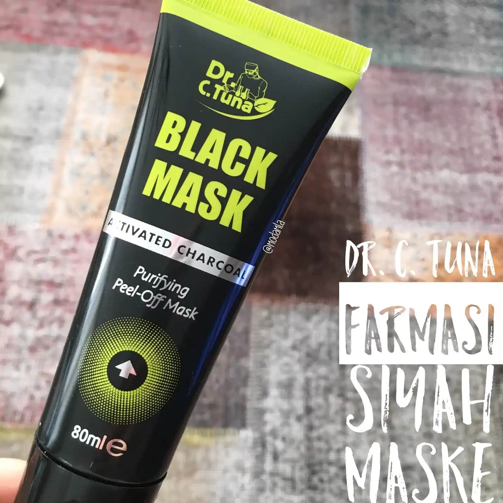 Dr. Tuna Siyah Maske ile derinlemesine temizlik ve sağlıklı cilt bakımı