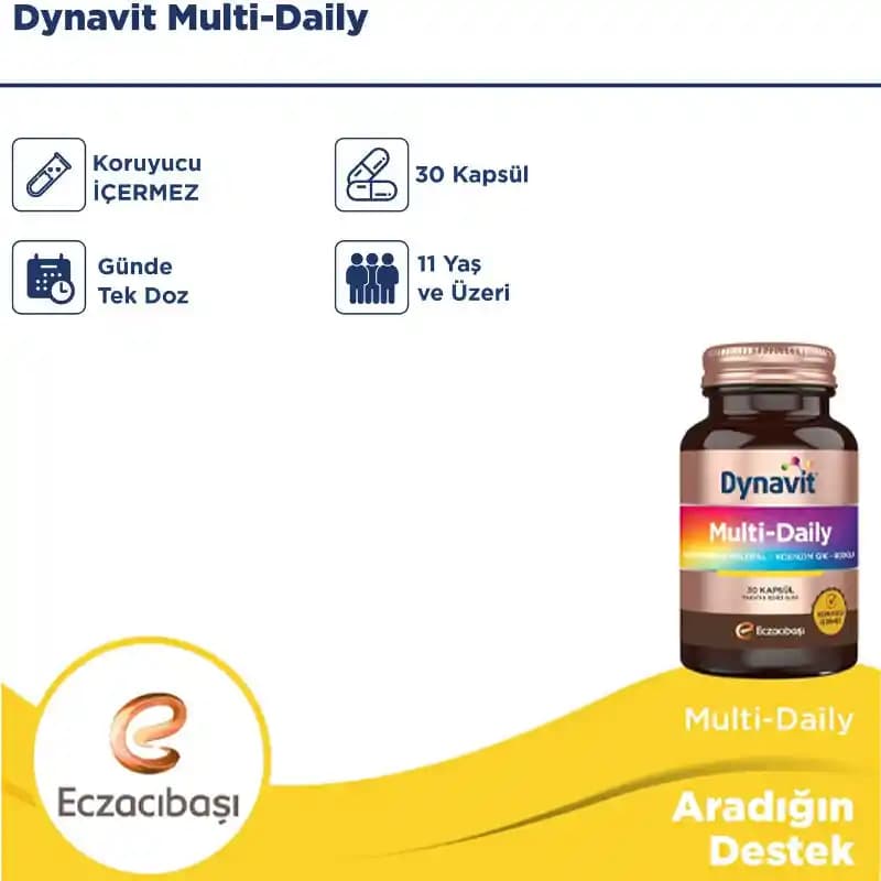Dynavit Multi Daily Nedir ve Kozmetik Sağlık Üzerindeki Faydaları Nelerdir