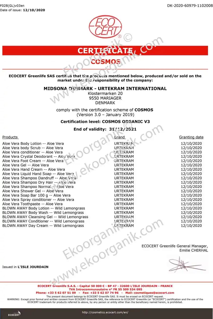 Ecocert Sertifikası: Kozmetik Sektöründe Güven ve Kalitenin Teminatı