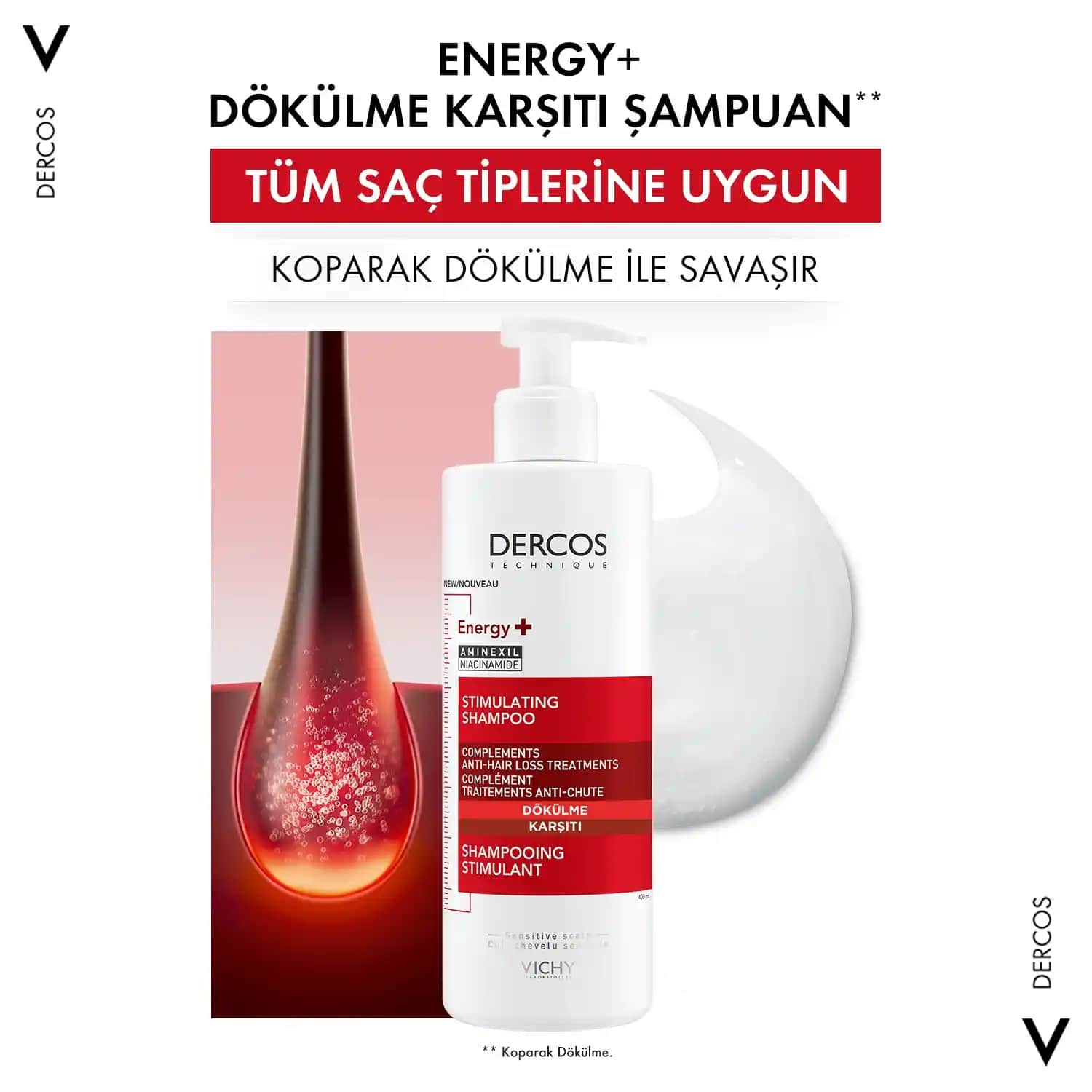 Enerjisant Şampuanlar ile Saç Dökülmesine Karşı Güçlü ve Doğal Bir Çözüm Sunar