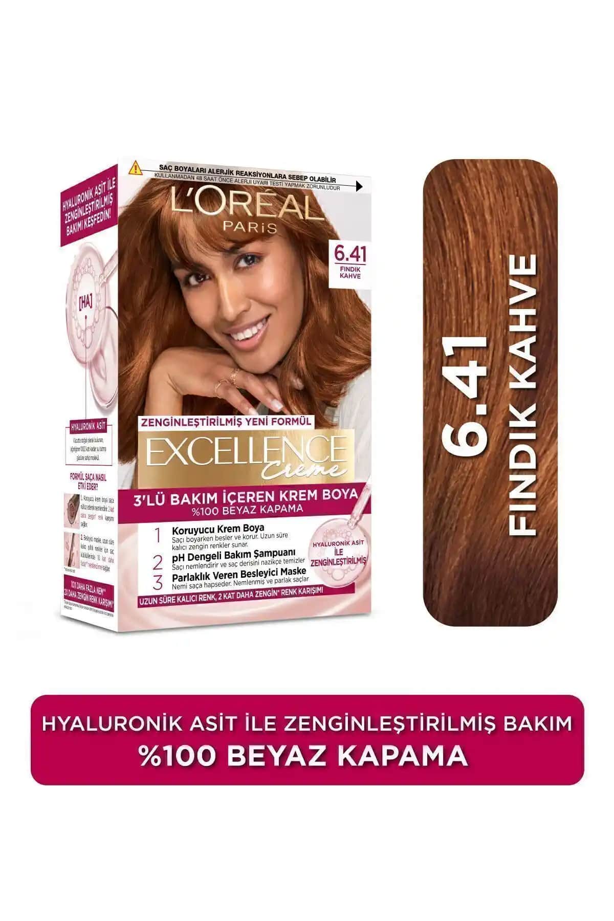 Fındık Kahve Renginin Kozmetik Dünyasındaki Yeri ve L'Oréal Paris Excellence Creme ile Mükemmel Sonuçlar