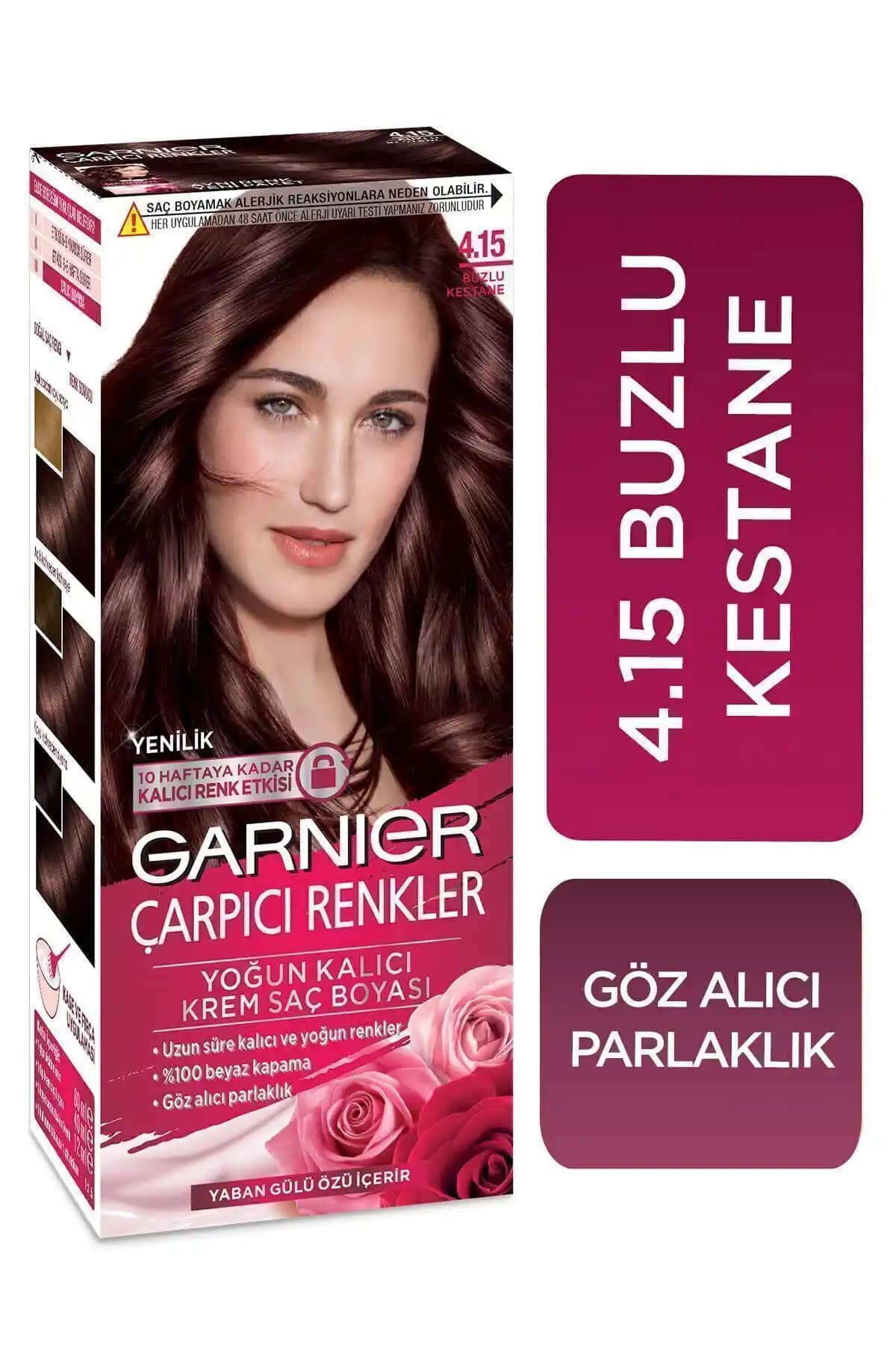 Garnier Buzlu Kestane Saç Boyası ile Serin ve Çekici Bir Görünüm Yaratın